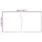 Preview: Balkon-Sichtschutz Anthrazit 1000x100 cm Poly Rattan