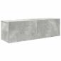 Preview: 4-tlg. TV-Schrank-Set Betongrau Holzwerkstoff