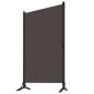 Preview: 3-tlg. Raumteiler Braun 260x180 cm