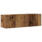 Preview: 6-tlg. TV-Schrank-Set Wandmontage Altholz-Optik Holzwerkstoff