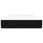 Preview: Taschenfederkernmatratze Mittel Schwarz 100x200x20 cm Stoff