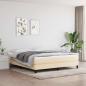 Preview: ARDEBO.de - Taschenfederkernmatratze Mittel Creme 180x200x20 cm Stoff