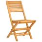 Preview: Klappstühle, 2 Stück, 47 x 62 x 90 cm, Massivholz Teak