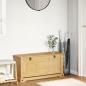 Preview: Schuhschrank Corona 99x32x47 cm Massivholz Kiefer