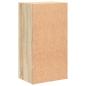 Preview: Bücherregal 2 Fächer Sonoma-Eiche 40x30x76,5 cm Holzwerkstoff