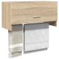 Preview: Kleiderschrank Sonoma-Eiche 70x32,5x35 cm Holzwerkstoff