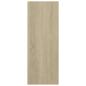 Preview: Konsolentisch Sonoma-Eiche 78x30x80 cm Holzwerkstoff