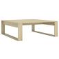 Preview: Couchtisch Sonoma-Eiche 100x100x35 cm Holzwerkstoff