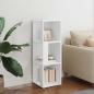 Preview: Eckregale 33 x 33 x 100 cm Engineered Wood Weiß