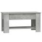 Preview: Couchtisch Betongrau 101x49x52 cm Holzwerkstoff