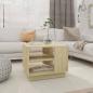 Preview: ARDEBO.de - Couchtisch Sonoma-Eiche 55x55x43 cm Holzwerkstoff