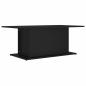 Preview: Couchtisch Schwarz 102x55,5x40 cm Holzwerkstoff