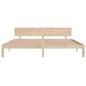 Preview: Massivholzbett Kiefer 200x200 cm