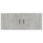 Preview: TV-Wandschrank Betongrau 100x34,5x40 cm