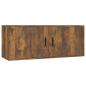 Preview: TV-Wandschrank Räuchereiche 100x34,5x40 cm