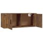 Preview: TV-Wandschrank Räuchereiche 100x34,5x40 cm