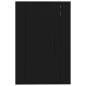 Preview: TV-Wandschrank Schwarz 40x34,5x60 cm