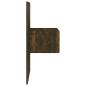 Preview: Wand-Nachttisch Räuchereiche
