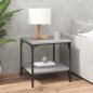Preview: Beistelltische 2 Stk. Grau Sonoma 40x40x40 cm Holzwerkstoff