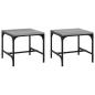 Preview: Beistelltische 2 Stk. Grau Sonoma 40x40x35 cm Holzwerkstoff