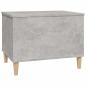 Preview: Couchtisch Betongrau 60x44,5x45 cm Holzwerkstoff
