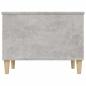 Preview: Couchtisch Betongrau 60x44,5x45 cm Holzwerkstoff