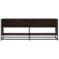 Preview: TV-Schrank Braun Eiche-Optik 120,5x40x46cm Holzwerkstoff Metall