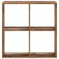 Preview: Bücherregal Altholz-Optik 68,5x32x68,5 cm Holzwerkstoff