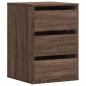 Preview: Kommode Braun Eichen-Optik 40x41x58 cm Holzwerkstoff