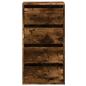 Preview: Kommode Räuchereiche 40x41x76 cm Holzwerkstoff
