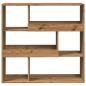Preview: Bücherregal/Raumteiler Artisan-Eiche 100x33x94,5 cm