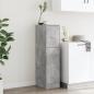 Preview: Apothekerschrank Betongrau 30x41x118 cm Holzwerkstoff