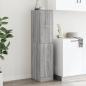 Preview: Apothekerschrank Grau Sonoma 30x41x144,5 cm Holzwerkstoff