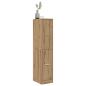 Preview: Apothekerschrank Artisian Oak 30x41x144,5 cm Holzwerkstoff