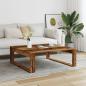 Preview: Couchtisch Altholz-Optik 100x100x35 cm Holzwerkstoff