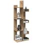 Preview: ARDEBO.de - B?cherregal Artisan-Eiche 48x25,5x140 cm Holzwerkstoff