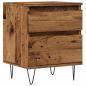 Preview: Nachttisch Altholz-Optik 40x35x50 cm Holzwerkstoff