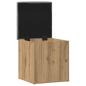 Preview: Sitzbank mit Stauraum Artisan-Eiche 42x42x45 cm Holzwerkstoff