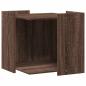 Preview: Katzenklo Eichen-Optik 53x53x51 cm Holzwerkstoff