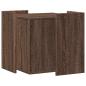 Preview: Katzenklo Eichen-Optik 53x53x51 cm Holzwerkstoff
