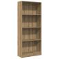 Preview: Bücherregal Artisan-Eiche 60x24x143 cm Holzwerkstoff
