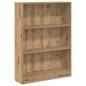 Preview: Bücherregal Artisan-Eiche 80x24x109 cm Holzwerkstoff