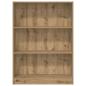 Preview: Bücherregal Artisan-Eiche 80x24x109 cm Holzwerkstoff