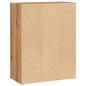 Preview: Bücherregal Artisan-Eiche 60x30x77 cm Holzwerkstoff