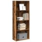 Preview: ARDEBO.de - B?cherregal Altholz-Optik 60x30x152 cm Holzwerkstoff