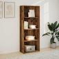 Preview: B?cherregal Altholz-Optik 60x30x152 cm Holzwerkstoff