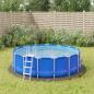 Preview: ARDEBO.de - Bodenfolie für Pools Ø 366 cm (1 mm) Vliesstoff Hellgrau