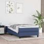 Preview: ARDEBO.de - Taschenfederkernmatratze Mittel Blau 100x200x20 cm Stoff