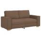 Preview: 2-Sitzer Sofa Braun 180x78x84 cm Stoff
