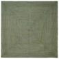 Preview: ARDEBO.de - Bereichsteppich Olivgrün 240 x 240 cm Jute